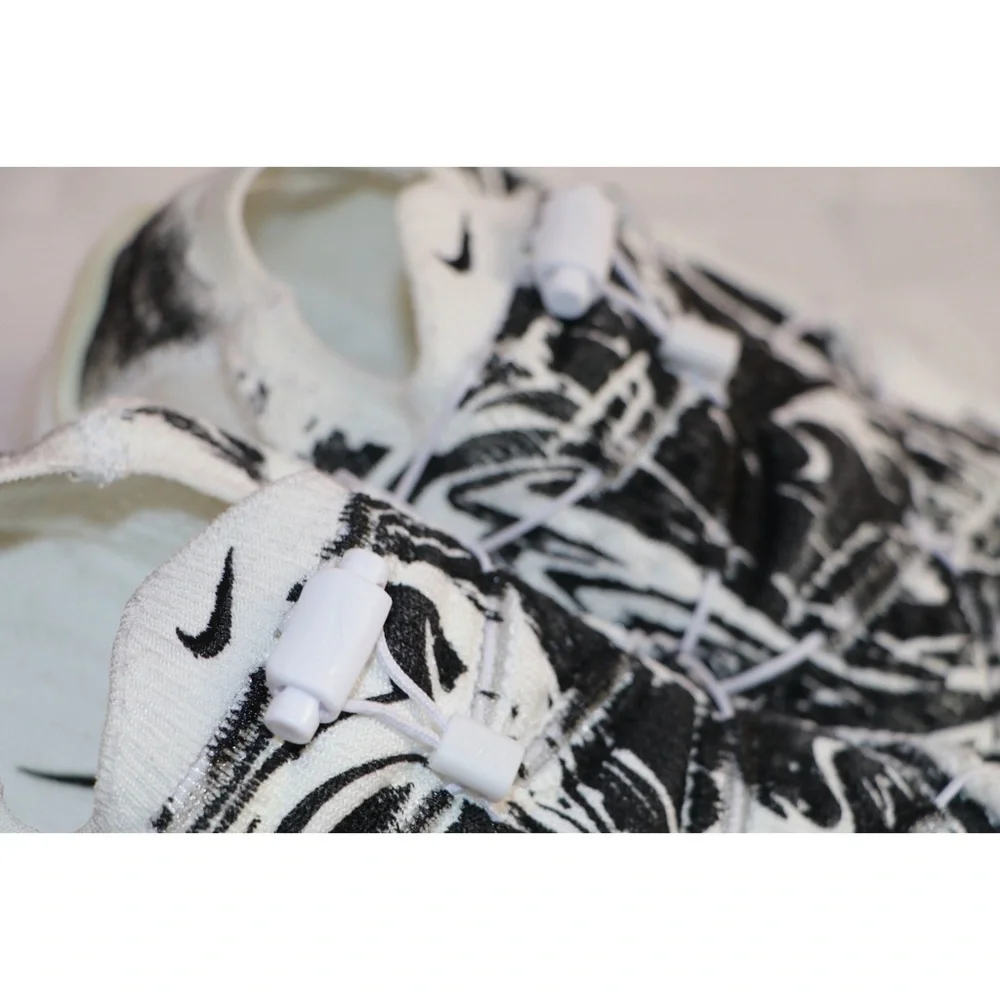 Nike ISPA MindBody Black and White Flyknit Sneakers